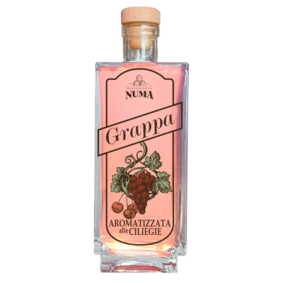 La Grappa aromatizzata alle Ciliegie della Distilleria NUMA