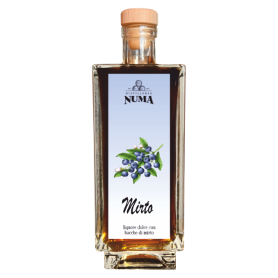 Liquore dolce alle bacche di mirto della Distilleria NUMA