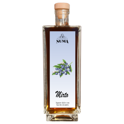 Il liquore dolce con bacche di Mirto della Distilleria NUMA